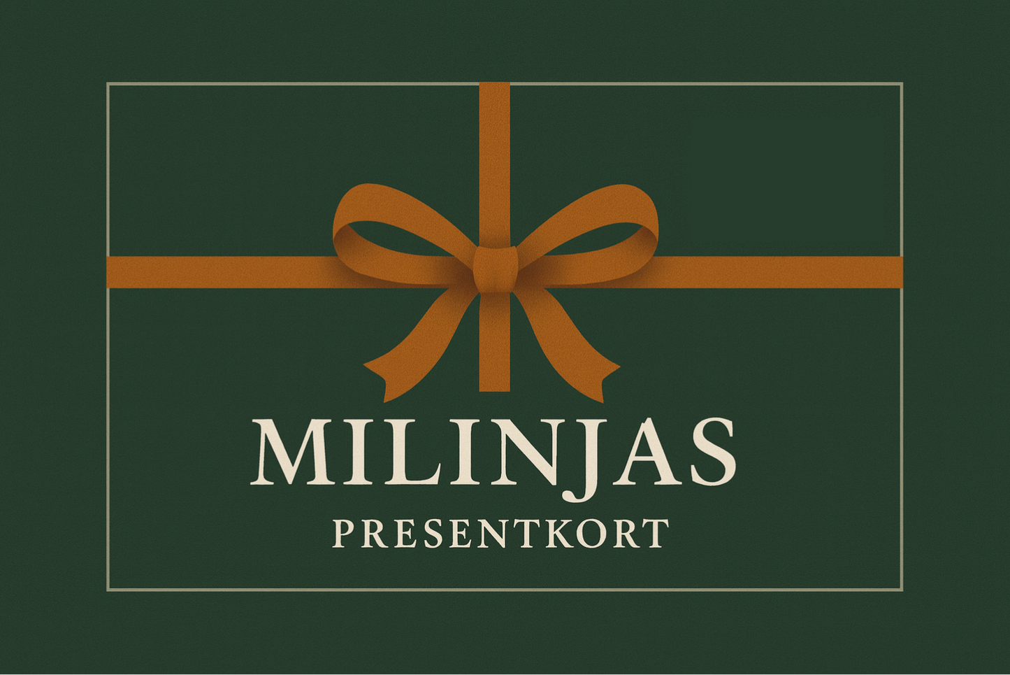 MILINJAS presentkort