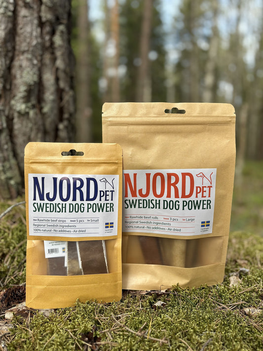 Njord Pet Nötrulle 3-pack - Svenskt Hundtugg